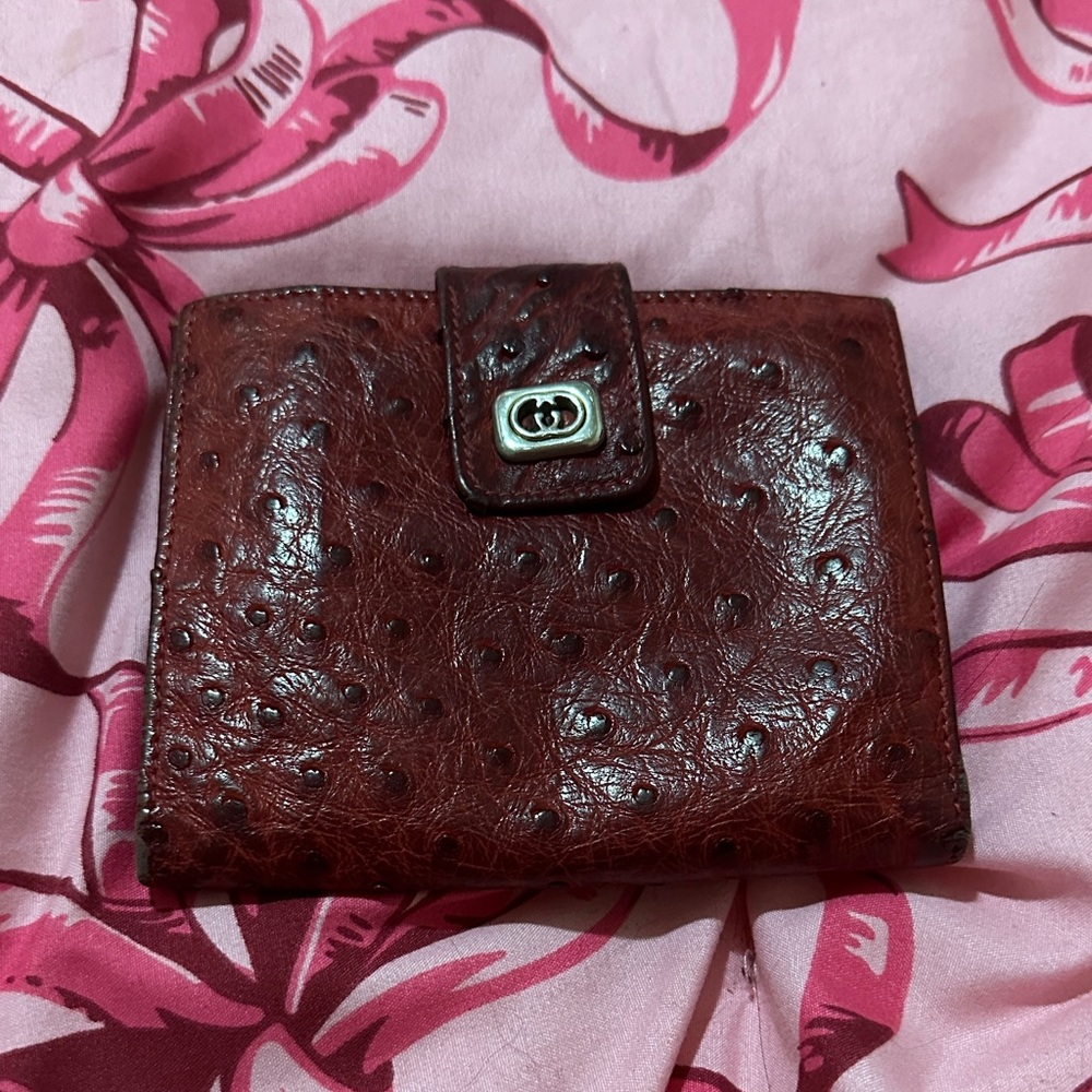 Gucci Burgundy Leather Wallet